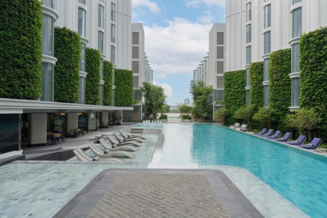 ザ サリル ホテル リバーサイド バンコクのプール