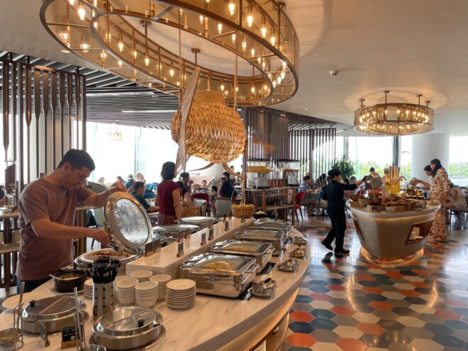 ラディソン ホテル ダナンの朝食ビュッフェ