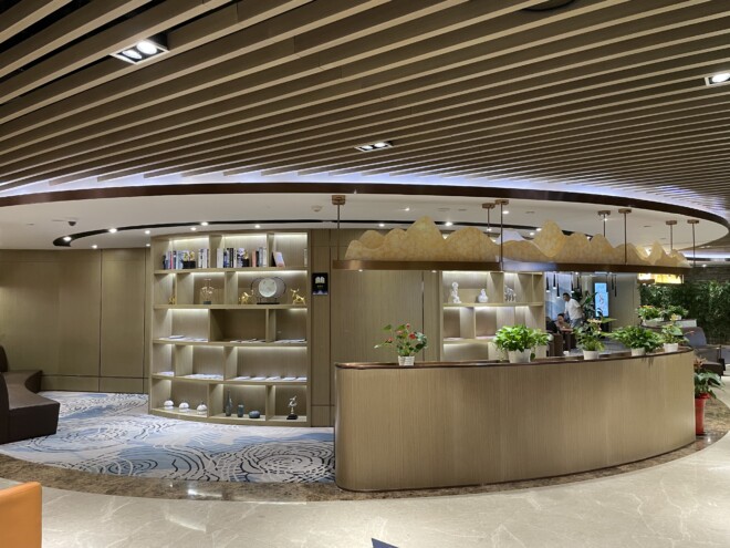 青島膠東国際空港のV2 Shangdong Airlines VIP Lounge