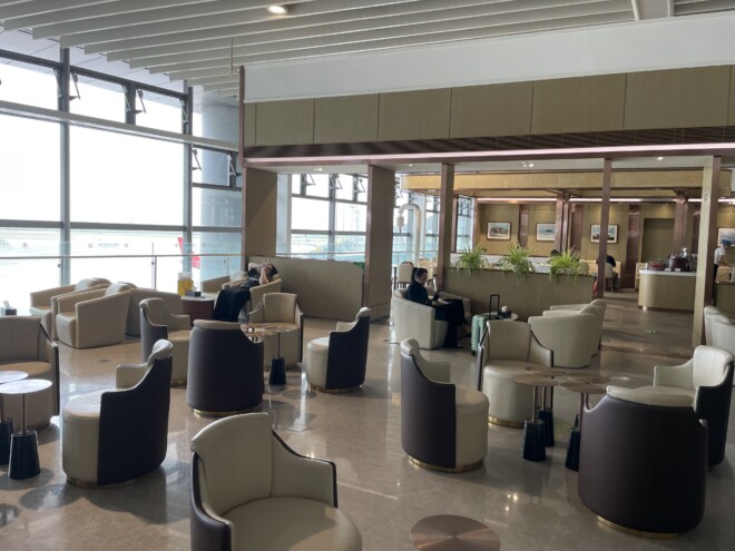 青島膠東国際空港のV2 Shangdong Airlines VIP Lounge