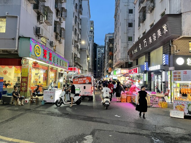 深圳を散歩