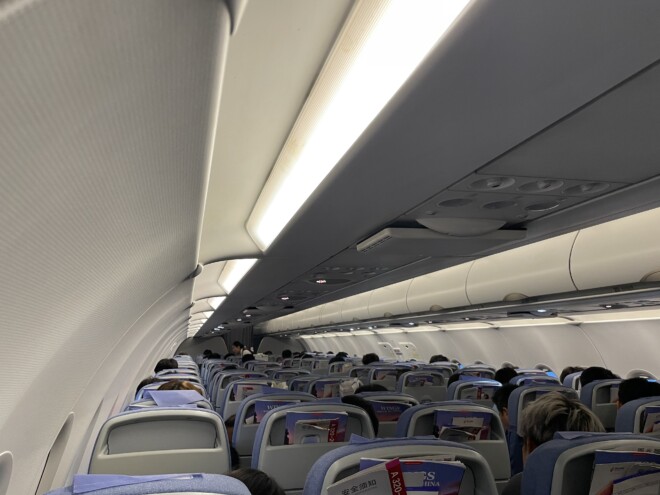 中国国際航空の座席