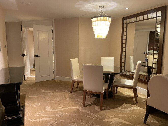 コンラッドマカオのスイートルーム