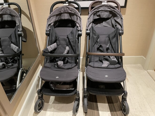 コンラッドマカオで借りたベビーカー