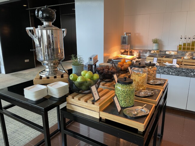 ヒルトンクアラルンプールのエグゼクティブラウンジ