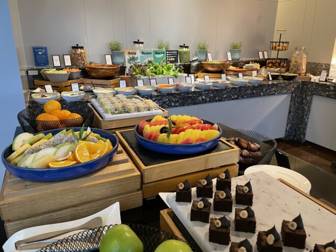 ヒルトンクアラルンプールのエグゼクティブラウンジ