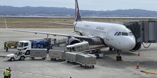 マカオ航空 NX855