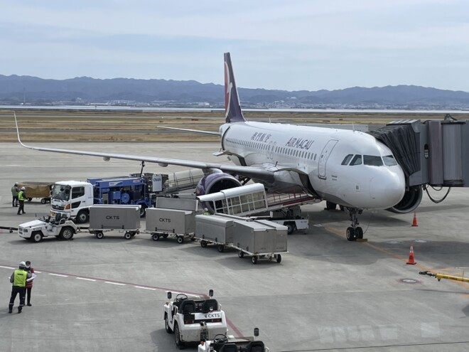 マカオ航空 NX855