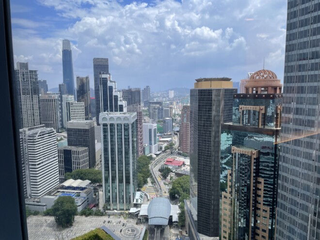EQクアラルンプールのお部屋からの景色