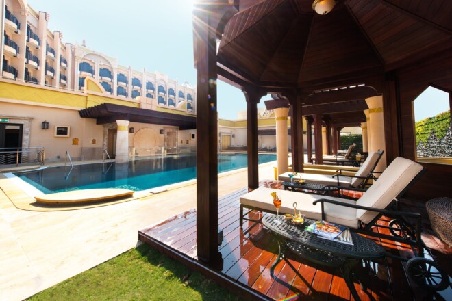 レジェンド パレス ホテル マカオの屋外プール