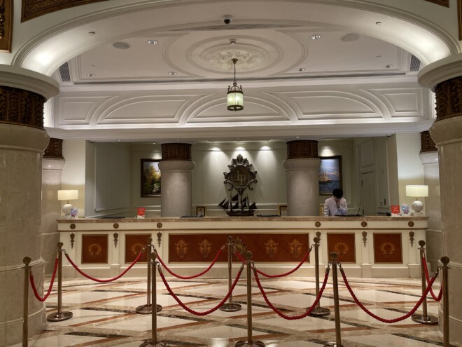 レジェンド パレス ホテル マカオにチェックイン