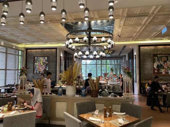 マンダリンオリエンタル クアラルンプールの朝食ビュッフェ