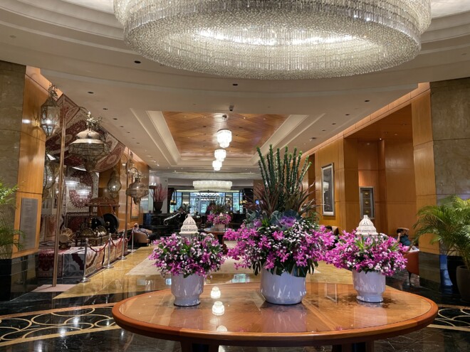 マンダリンオリエンタル クアラルンプールのロビー