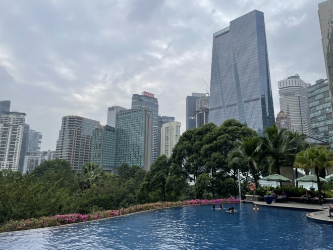 マンダリンオリエンタル クアラルンプールのプール