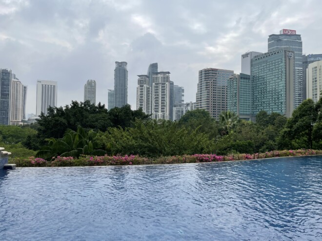 マンダリンオリエンタル クアラルンプールのプール