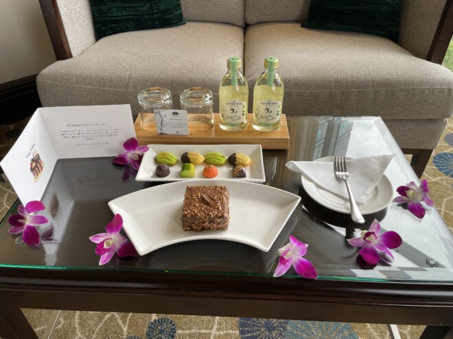 マンダリンオリエンタル クアラルンプールからのバースデーケーキ