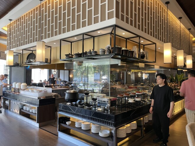 マジェスティックホテル クアラルンプールの朝食ビュッフェ