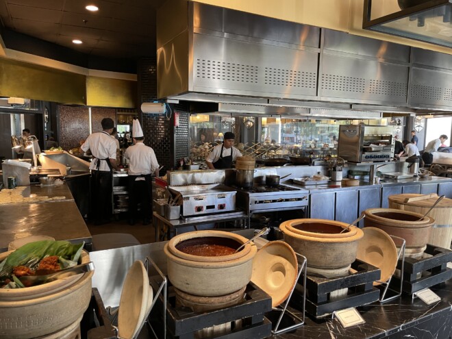 マジェスティックホテル クアラルンプールの朝食ビュッフェ