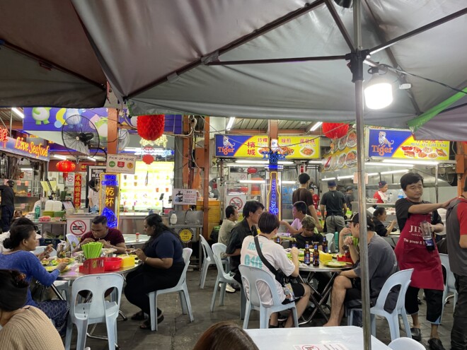 アロー通り（Jalan Alor）