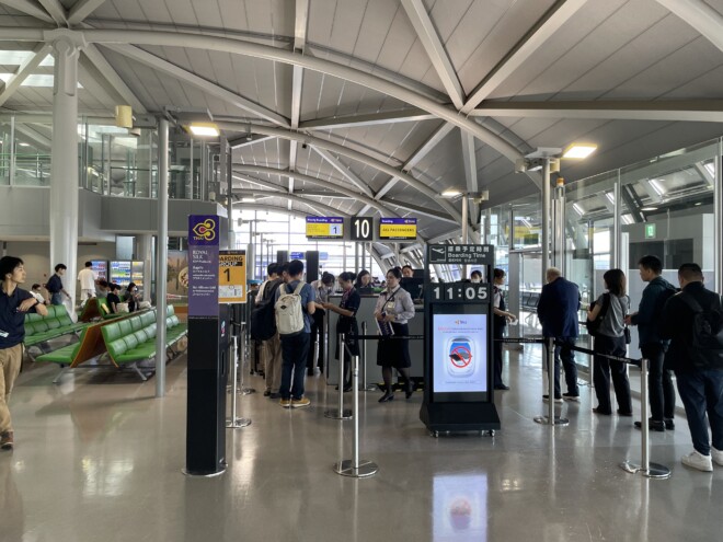タイ航空に搭乗