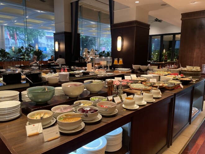 ホテル デュ パルク ハノイの朝食
