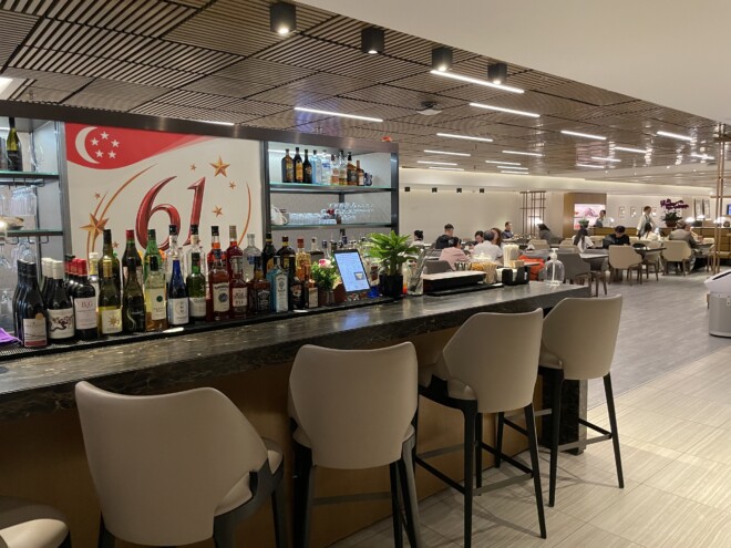 香港国際空港のシルバークリスラウンジ