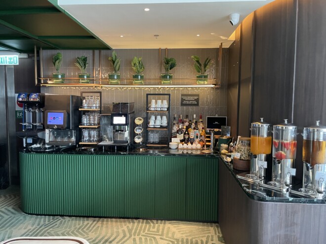 香港国際空港のPlaza Premium First