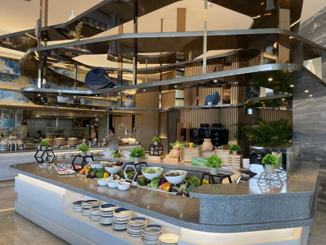 レガラ スカイシティ ホテルの朝食会場