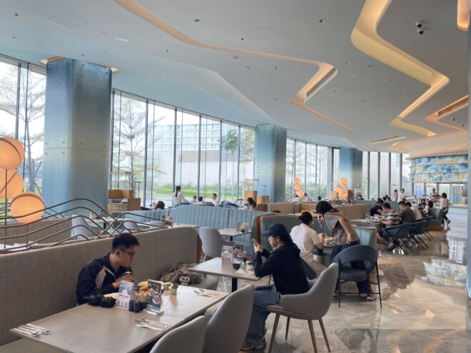 レガラ スカイシティ ホテルの朝食会場