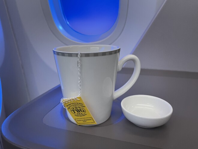 シンガポール航空ビジネスクラスのドリンク