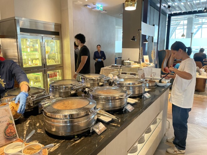 スワンナプーム国際空港内にある「シルバークリスラウンジ」